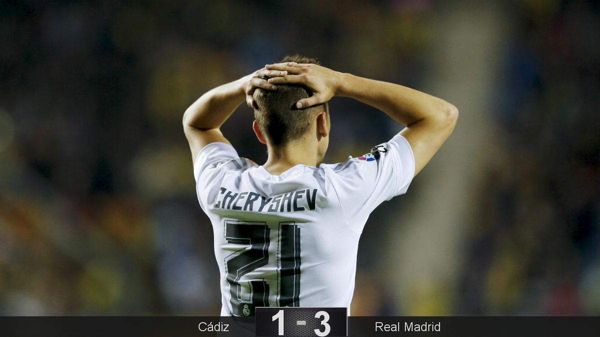 El Real Madrid podría ser eliminado por alineación indebida de Cheryshev