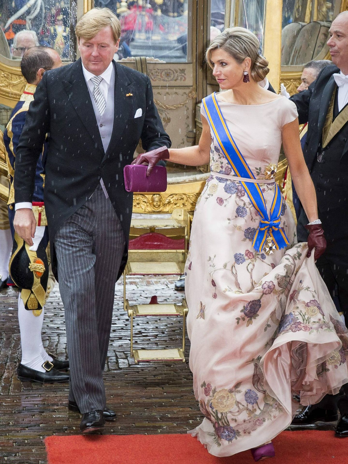 Los reyes de Holanda, en el Prinsjesdag de 2015. (CP)