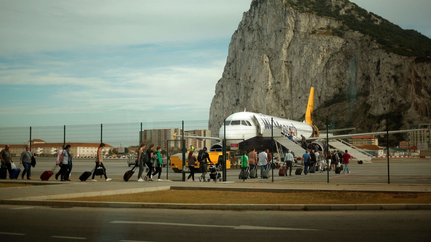 Aeropuerto internacional de Gibraltar. (Reuters)