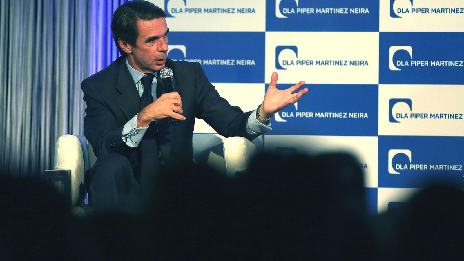 Foto: El expresidente del Gobierno español, José María Aznar. (EFE)