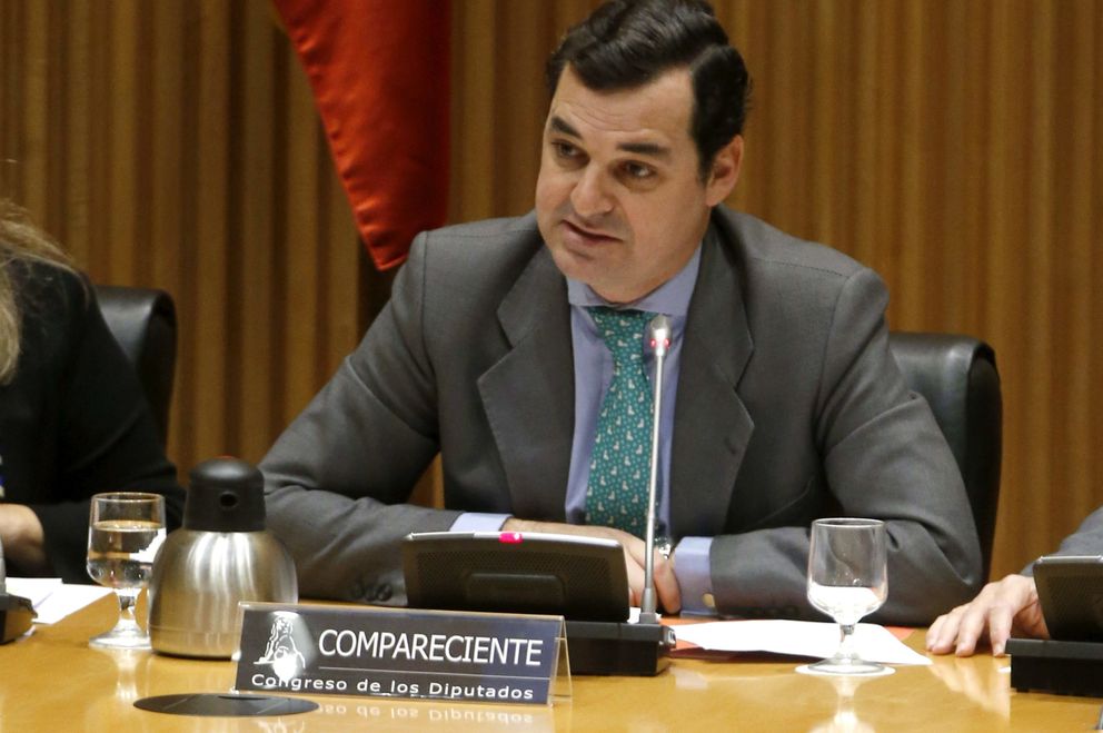 Leopoldo González-Echenique, durante una comparecencia en el Congreso en 2013. (Efe)