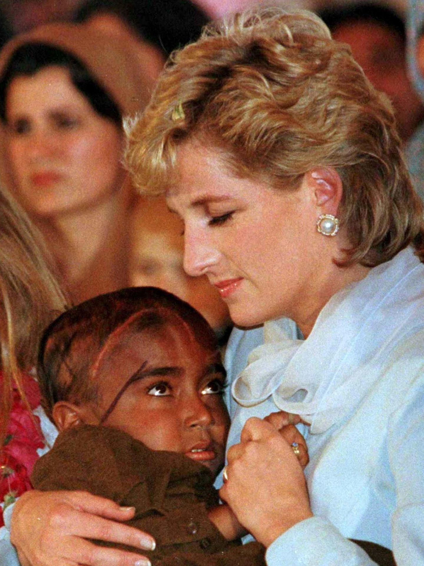 La princesa Diana, durante una de sus visitas a Pakistán. (Reuters)