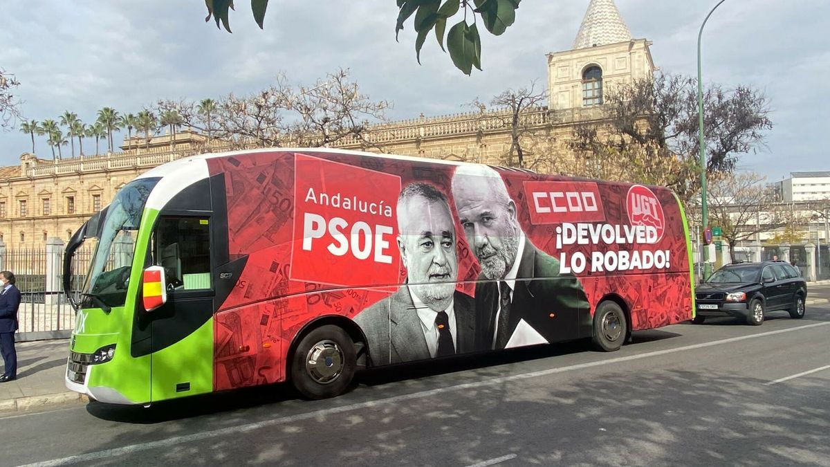 "Devolved lo robado": Vox convoca una protesta en la sede del PSOE andaluz por la revisión de los ERE