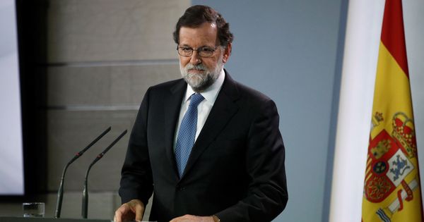 Foto: El presidente del Gobierno, Mariano Rajoy, durante la rueda de prensa. (EFE)