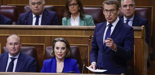 Post de Feijóo anuncia una investigación parlamentaria sobre los negocios de la mujer de Sánchez