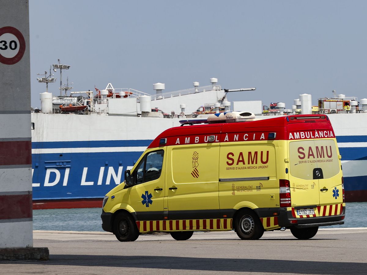 Foto: Ambulancia del SAMU, en una imagen de archivo. (EFE/Bruque)