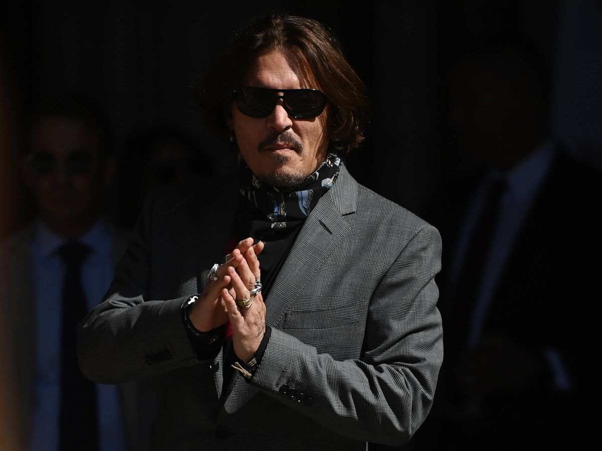 Foto:  Johnny Depp, en la última sesión del juicio. (EFE)
