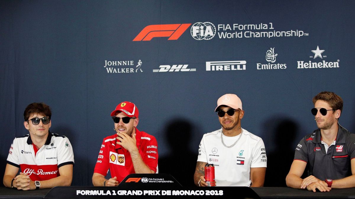 Las gafas de sol de la 'protesta' en los pilotos del GP de Mónaco de F1