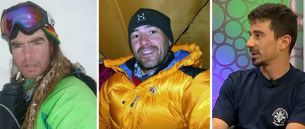 Los tres montañeros españoles desaparecidos (EFE)