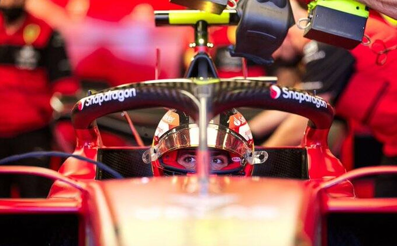 El cúmulo de circunstancias adversas contra Sainz fue elevado. (Ferrari)