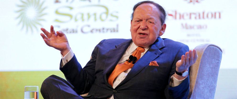 Foto: Adelson suspende por sorpresa la visita a Madrid aireada por Esperanza Aguirre