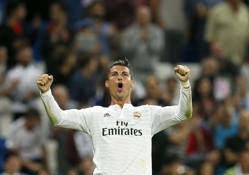 Foto: Cristiano Ronaldo celebra un gol con el Real Madrid durante la presente temporada.