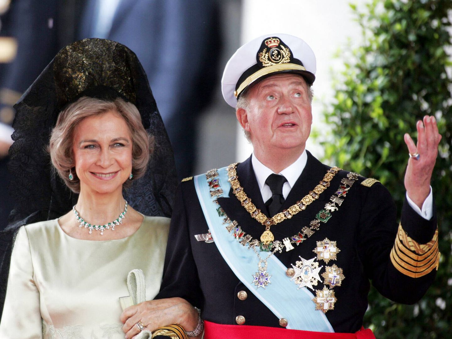 Los reyes Juan Carlos y Sofía. (Gtres)