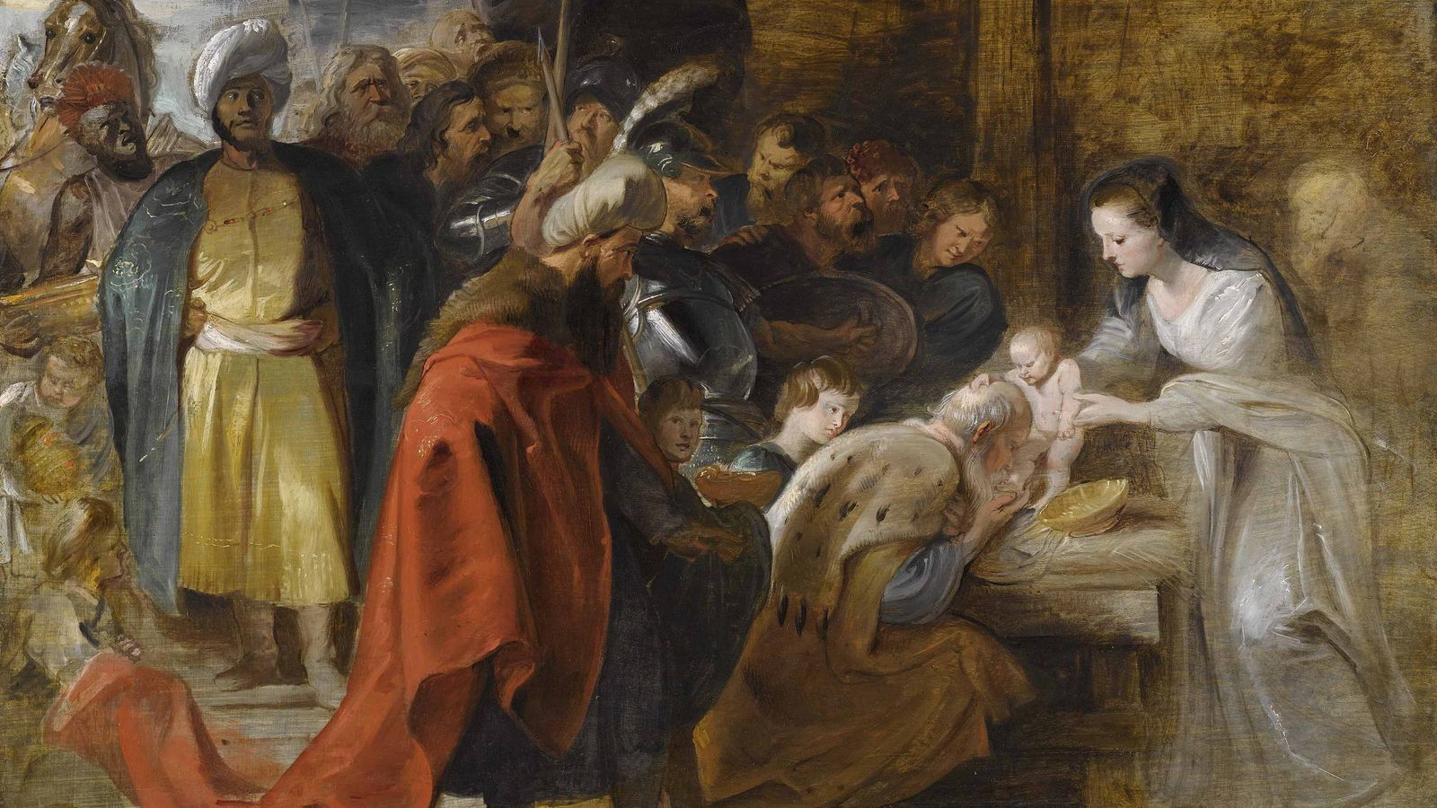 Foto: La 'Adoración de los Reyes Magos', pintada por Pedro Pablo Rubens. (EFE)