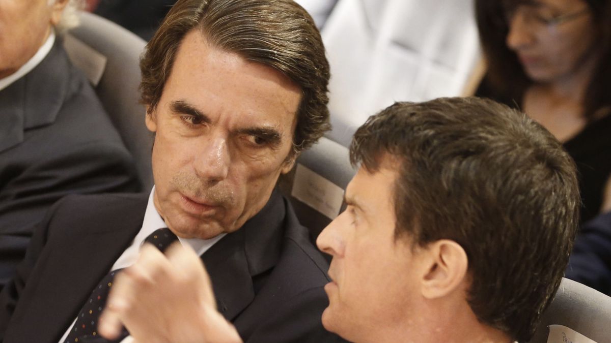 Aznar y Manuel Valls almuerzan en el último 'must' de la gastronomía madrileña