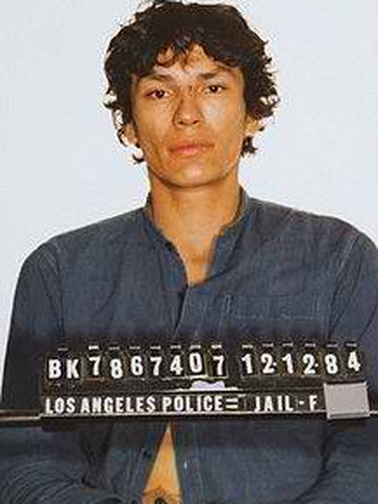 Fotografía de su ficha policial tomada en 1984. Foto: CC
