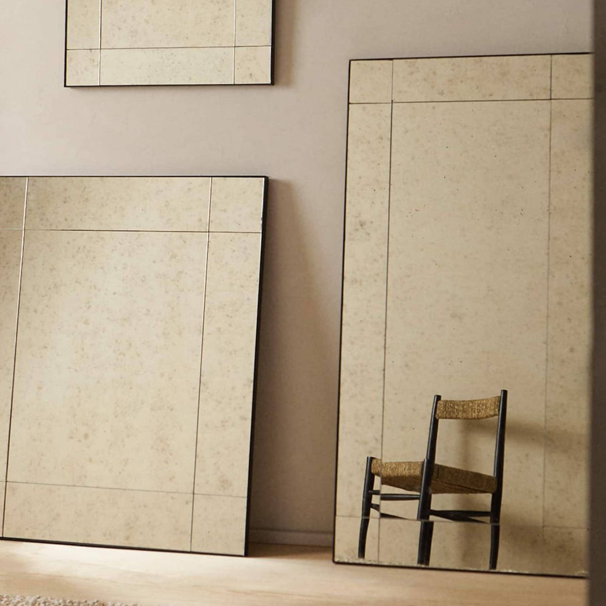 Espejos envejecidos de Zara Home con los que sumar elegancia a tu hogar