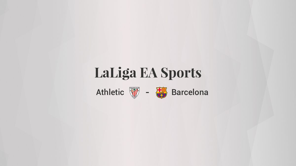 Athletic - Barcelona: resumen, resultado y estadísticas del partido de LaLiga EA Sports