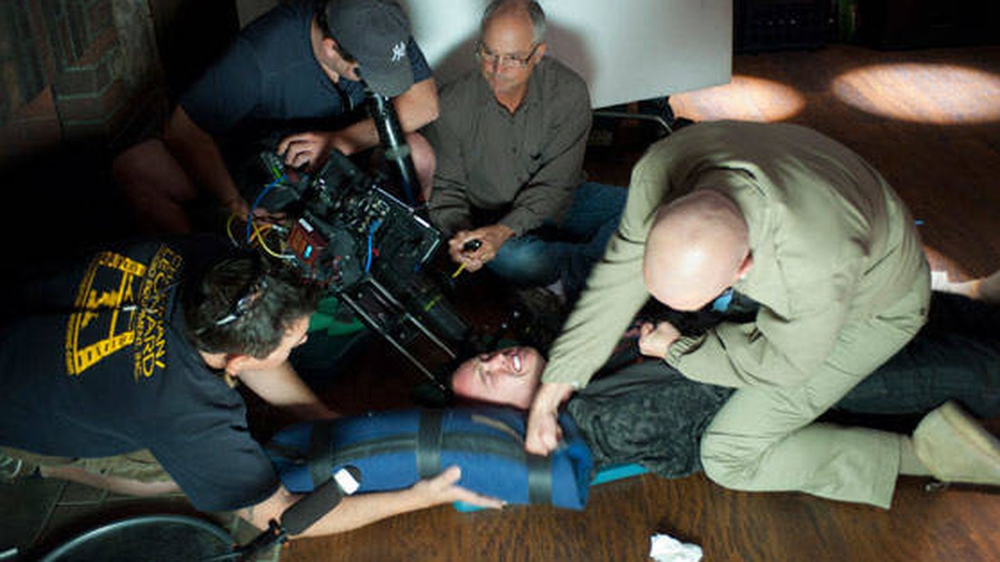 Imagen del rodaje de una secuencia de 'Breaking Bad'. (AMC)
