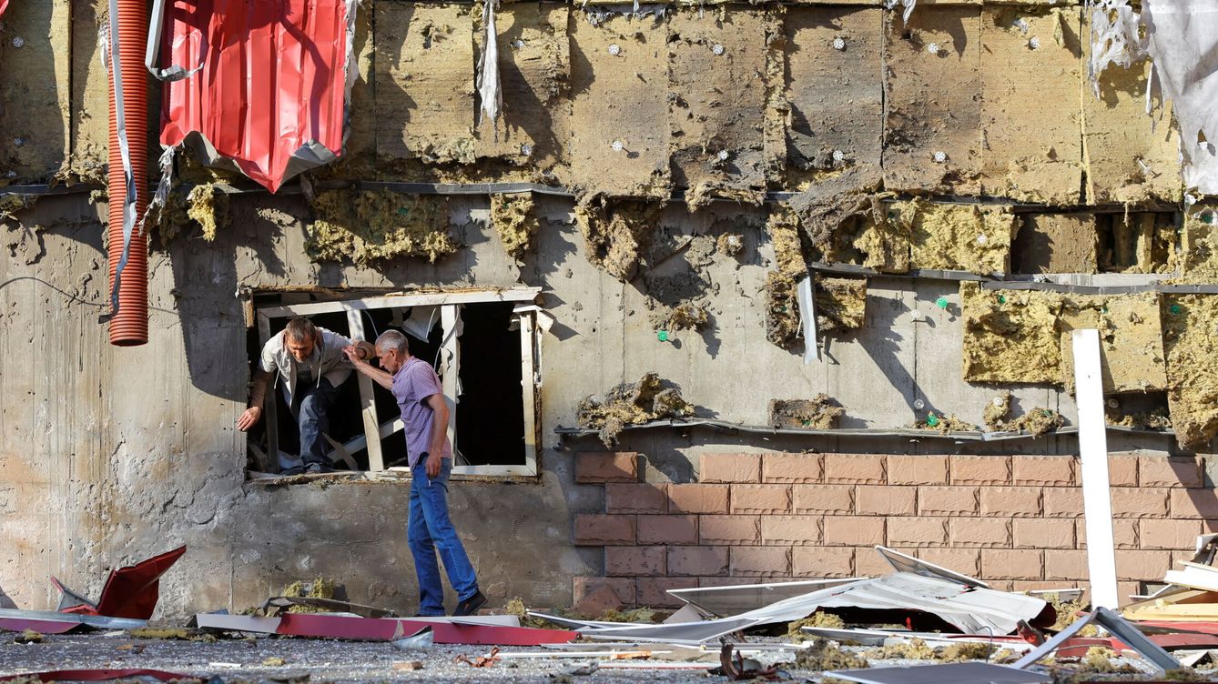 Foto: Un edificio dañado en Donetsk. (Reuters/Alexander Ermochenko)