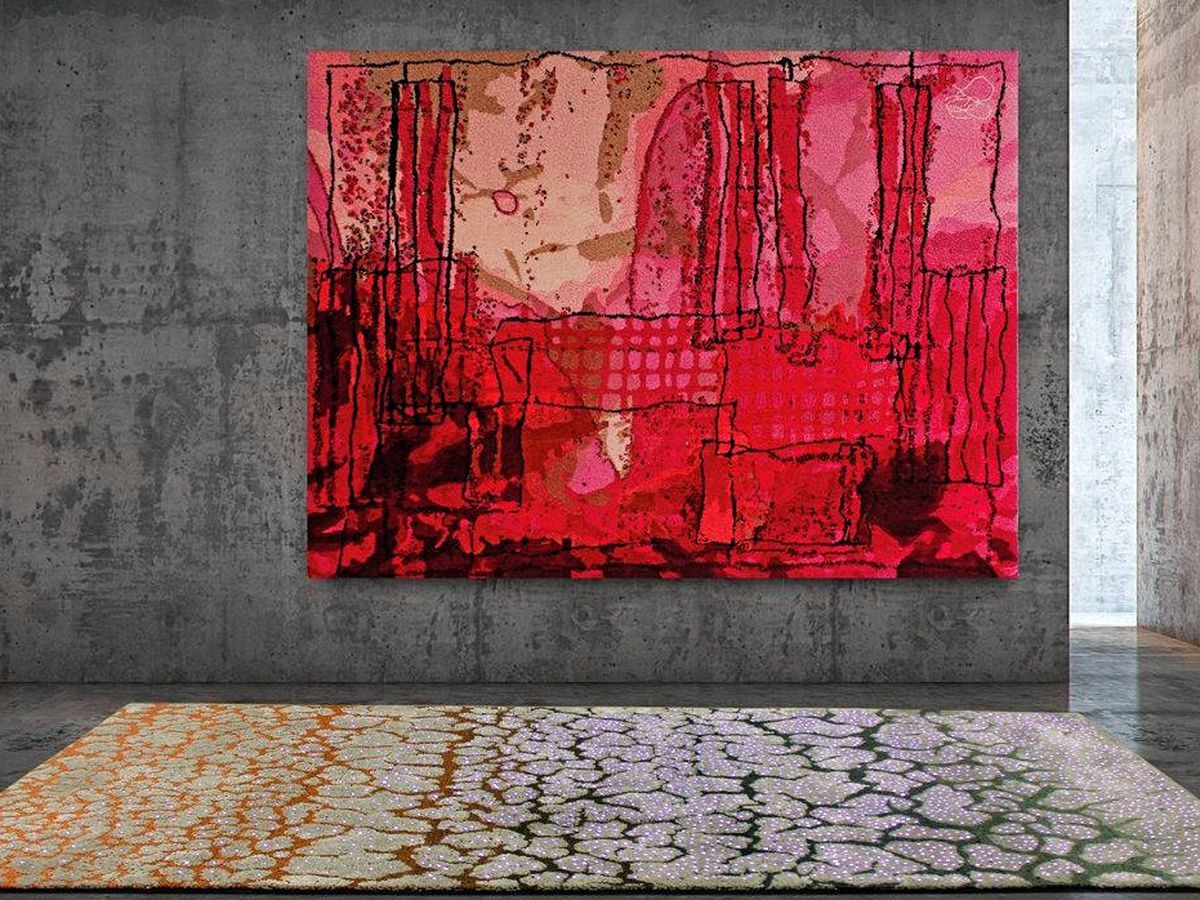 Foto: Las alfombras de Ferreira de Sá también pueden convertirse en obras de arte como cuadros. (Ferreira de Sá)