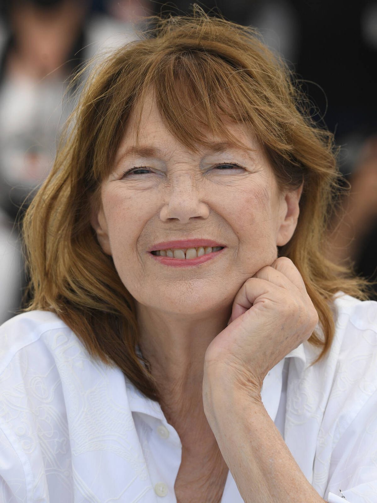 Jane Birkin, en el Festival de Cine de Cannes 2021. (Getty/Pascal Le Segretain)