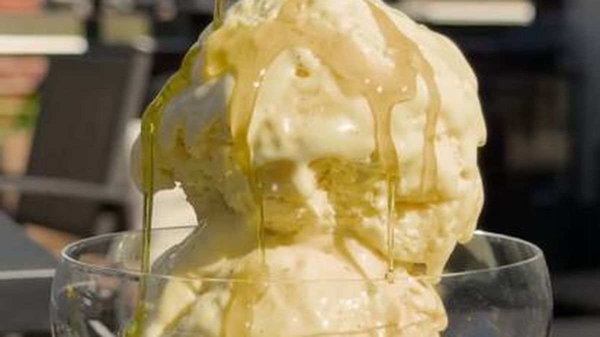 La curiosa receta de helado con aceite de oliva que te sorprenderá: "El mejor topping"