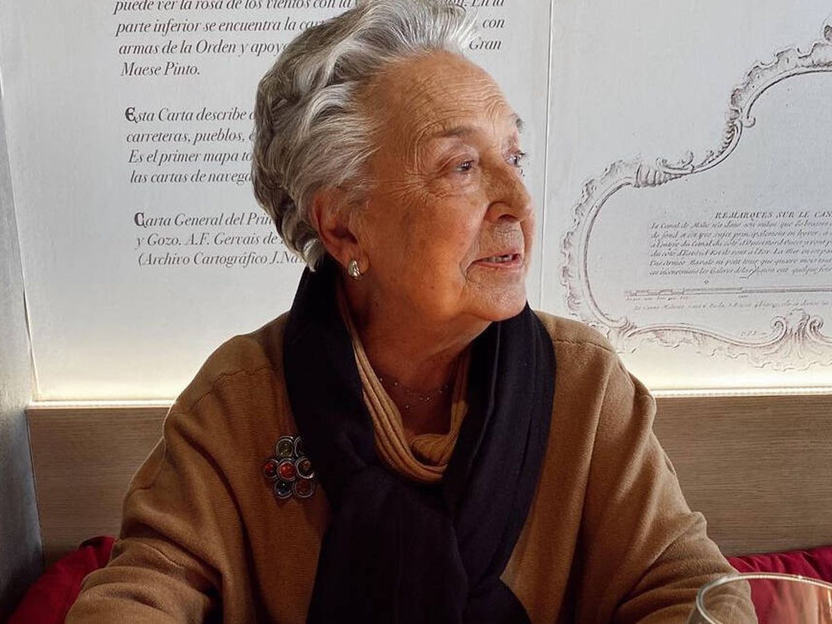 Foto: La abuela Teresa, madre de Teresa Ribó, en una imagen del Instagram de Marta Pombo. (@martapombor)