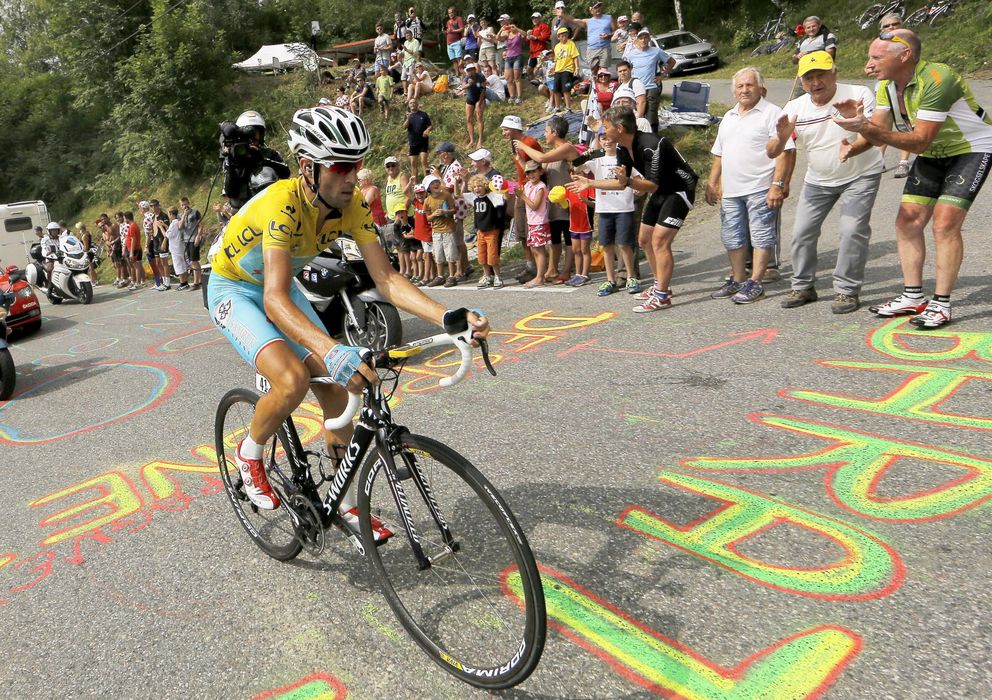 Foto: Nibali, durante una etapa del Tour de Francia (EFE)