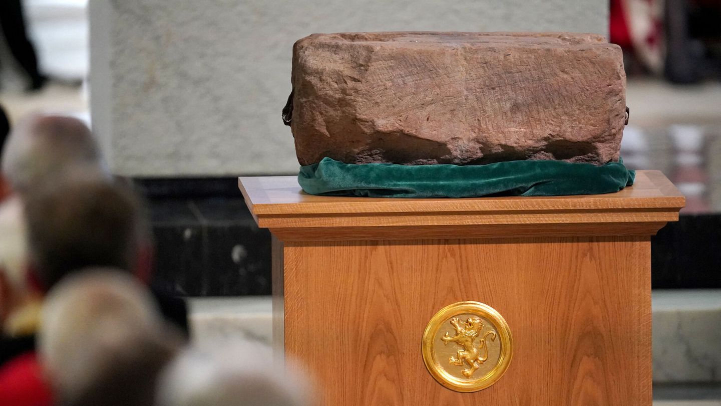 La Piedra del Destino. (Reuters/Jonathan Brady)
