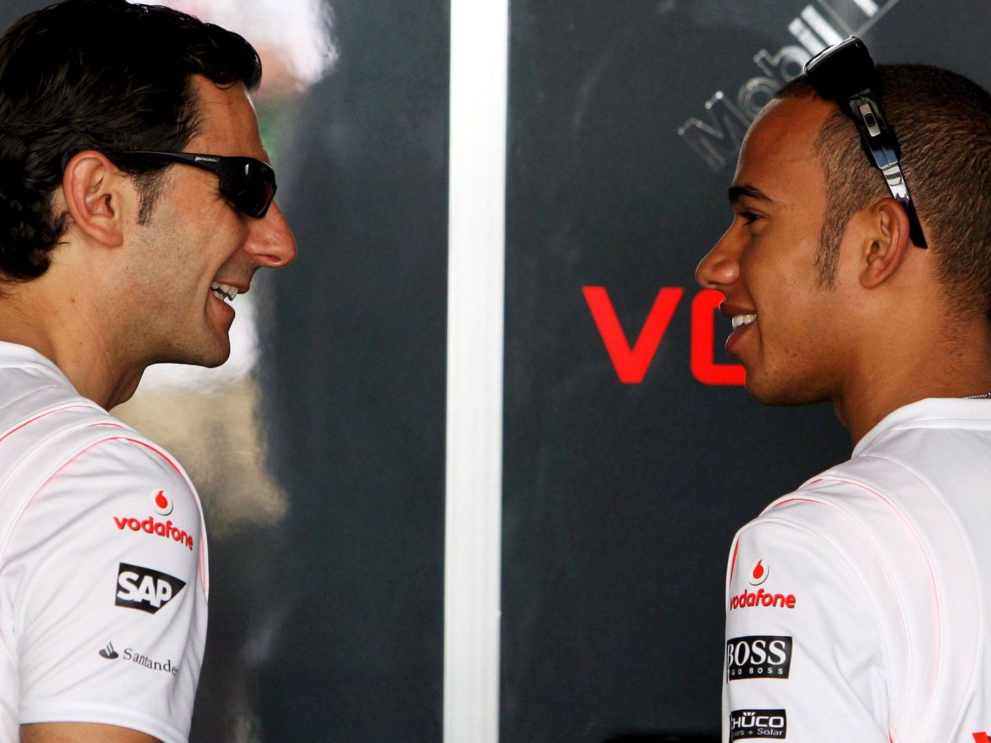 De la Rosa trabajó con Hamilton el mismo año que con Alonso en McLaren. (EFE)