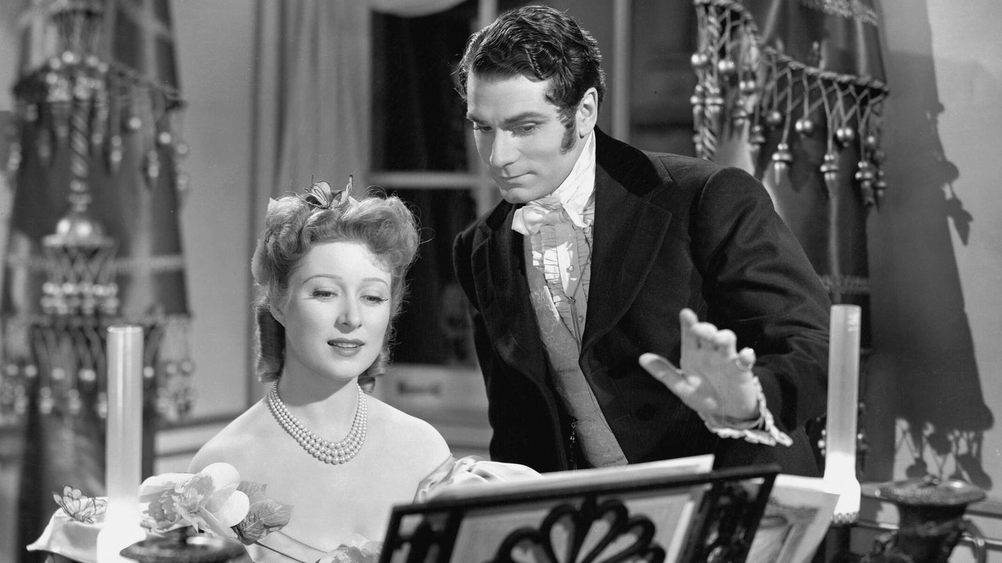 Greer Garson y Laurence Olivier. (Warner)