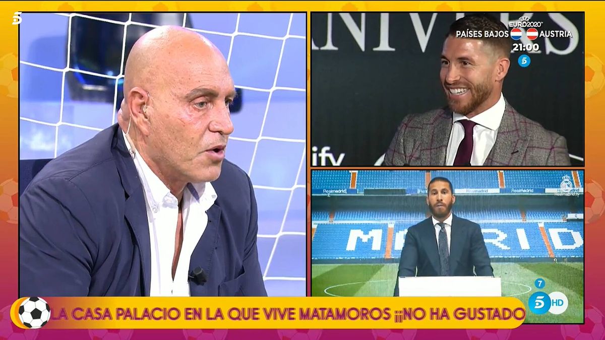 Kiko Matamoros machaca al Real Madrid tras la histórica salida de Sergio Ramos