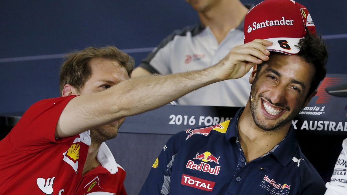 Señor Marchionne, cámbienos algún día a Daniel Ricciardo por Sebastian Vettel