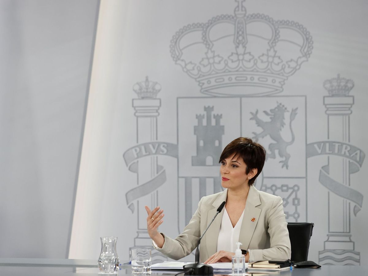 Foto: La ministra de Política Territorial y portavoz del Gobierno, Isabel Rodríguez. (EFE/Naranjo)