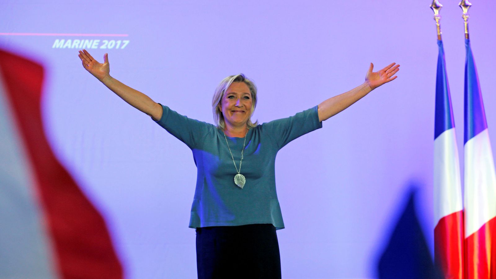 Foto: Marine Le Pen felicita a Donald Trump como nuevo presidente de los Estados Unidos (Foto Archivo EFE)