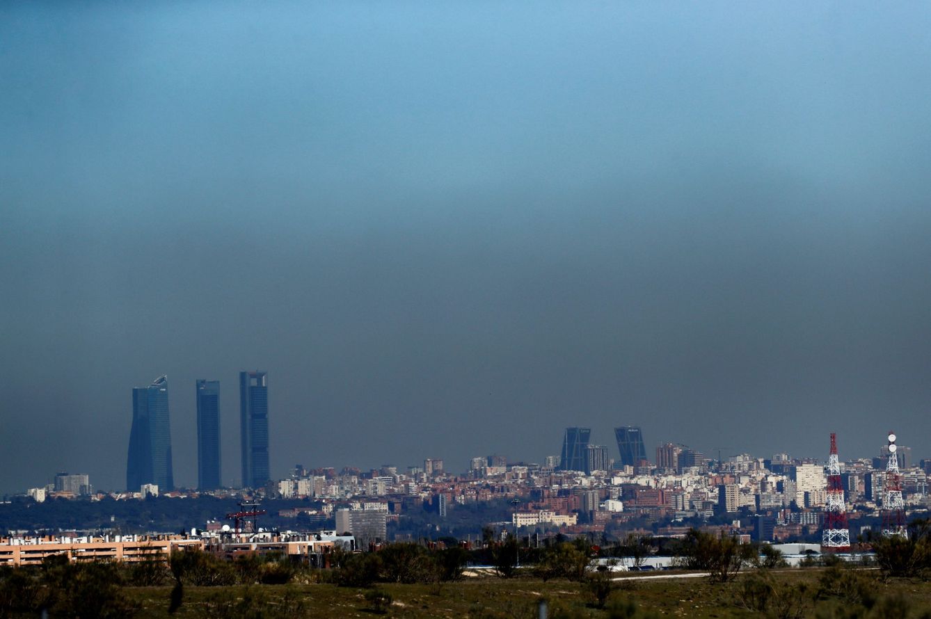 Madrid, la cuna de la contaminación. (EFE/Juan Carlos Hidalgo)