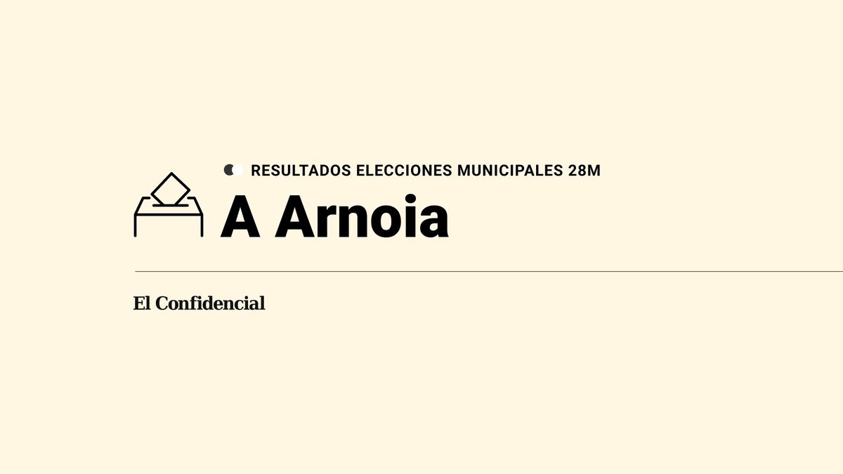 Ganador en directo y resultados en A Arnoia en las elecciones municipales del 28M de 2023