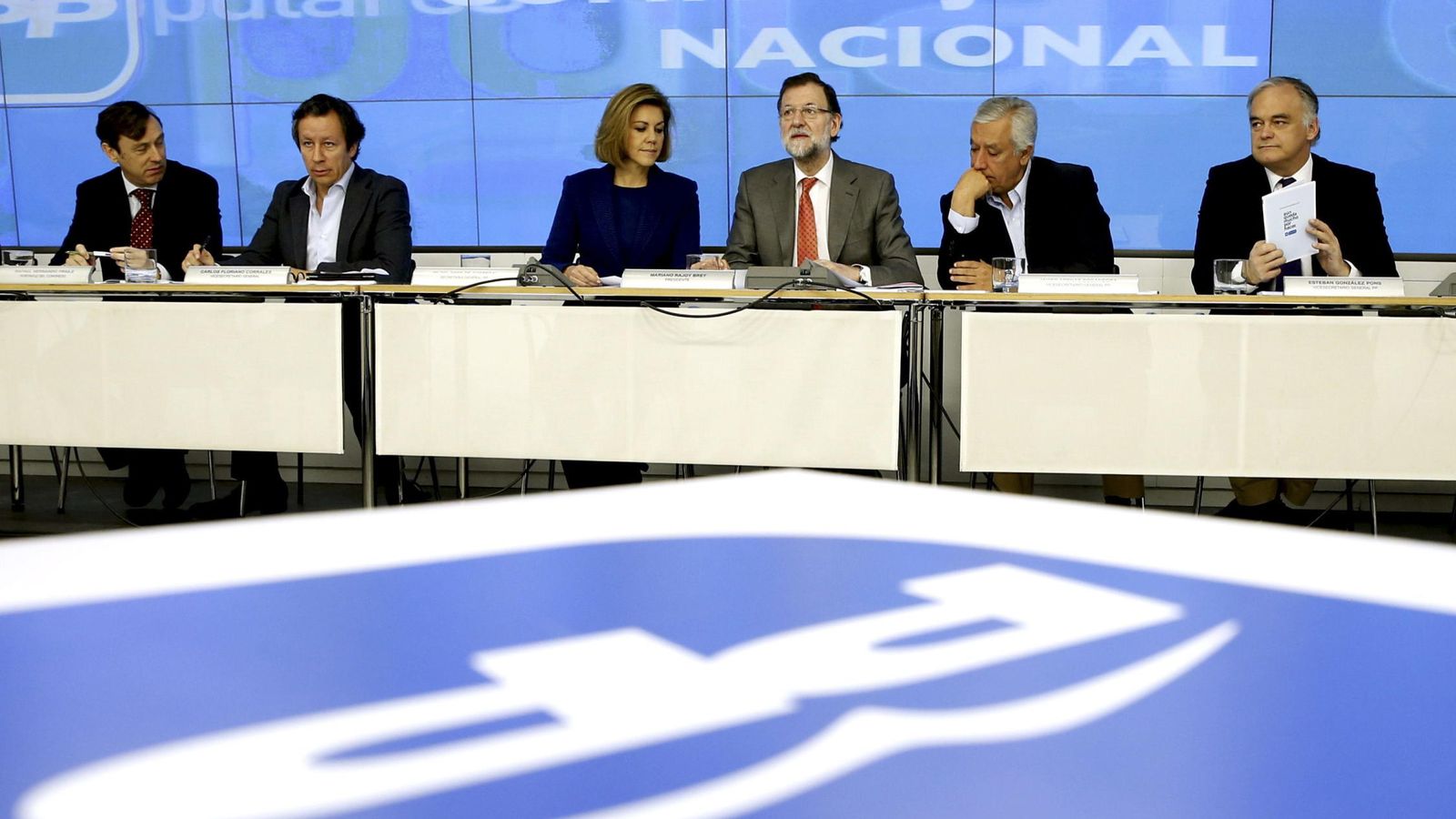 Foto: Reunión del Comité Ejecutivo Nacional del PP (EFE)