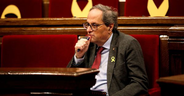 Foto: El president de la Generalitat, Quim Torra (EFE)