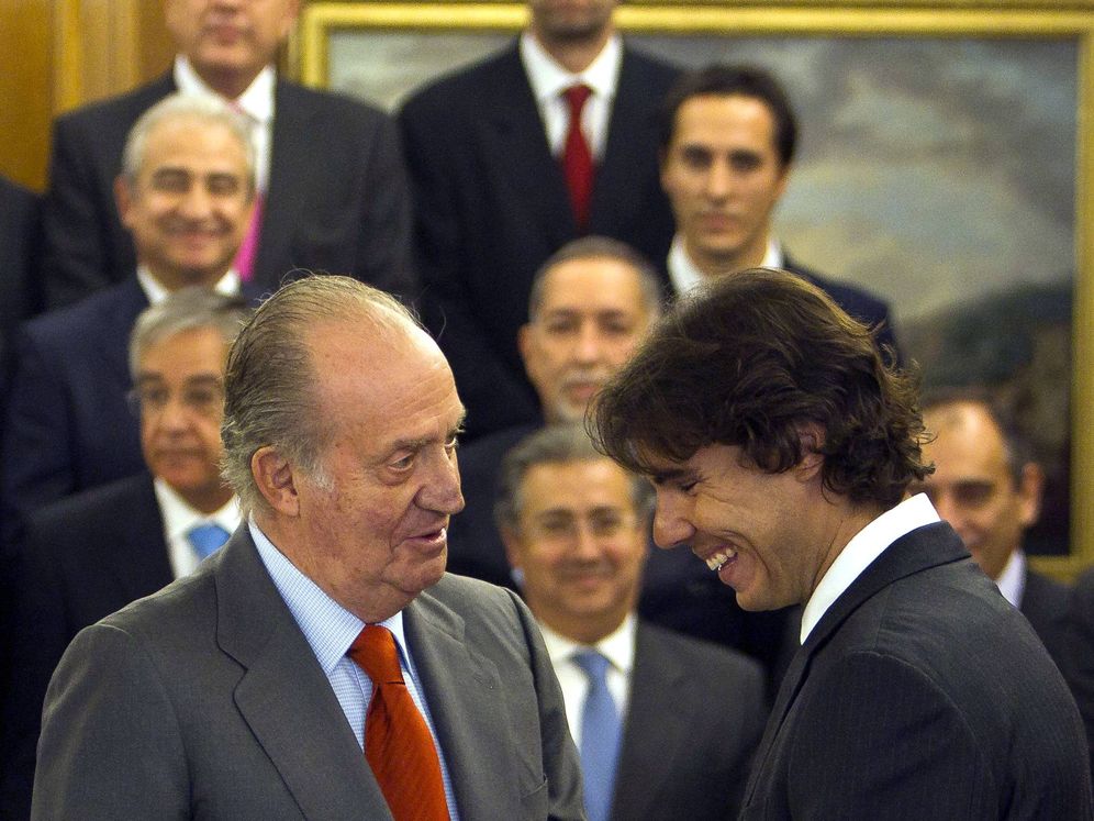 Foto: El rey Juan Carlos y Rafa Nadal en una imagen de archivo. (Cordon Press)