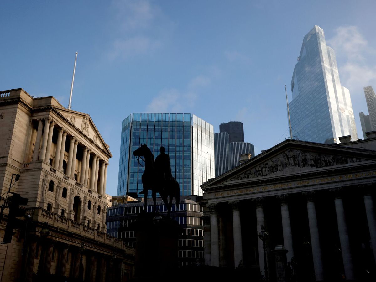 Foto: El Banco de Inglaterra. (Reuters)