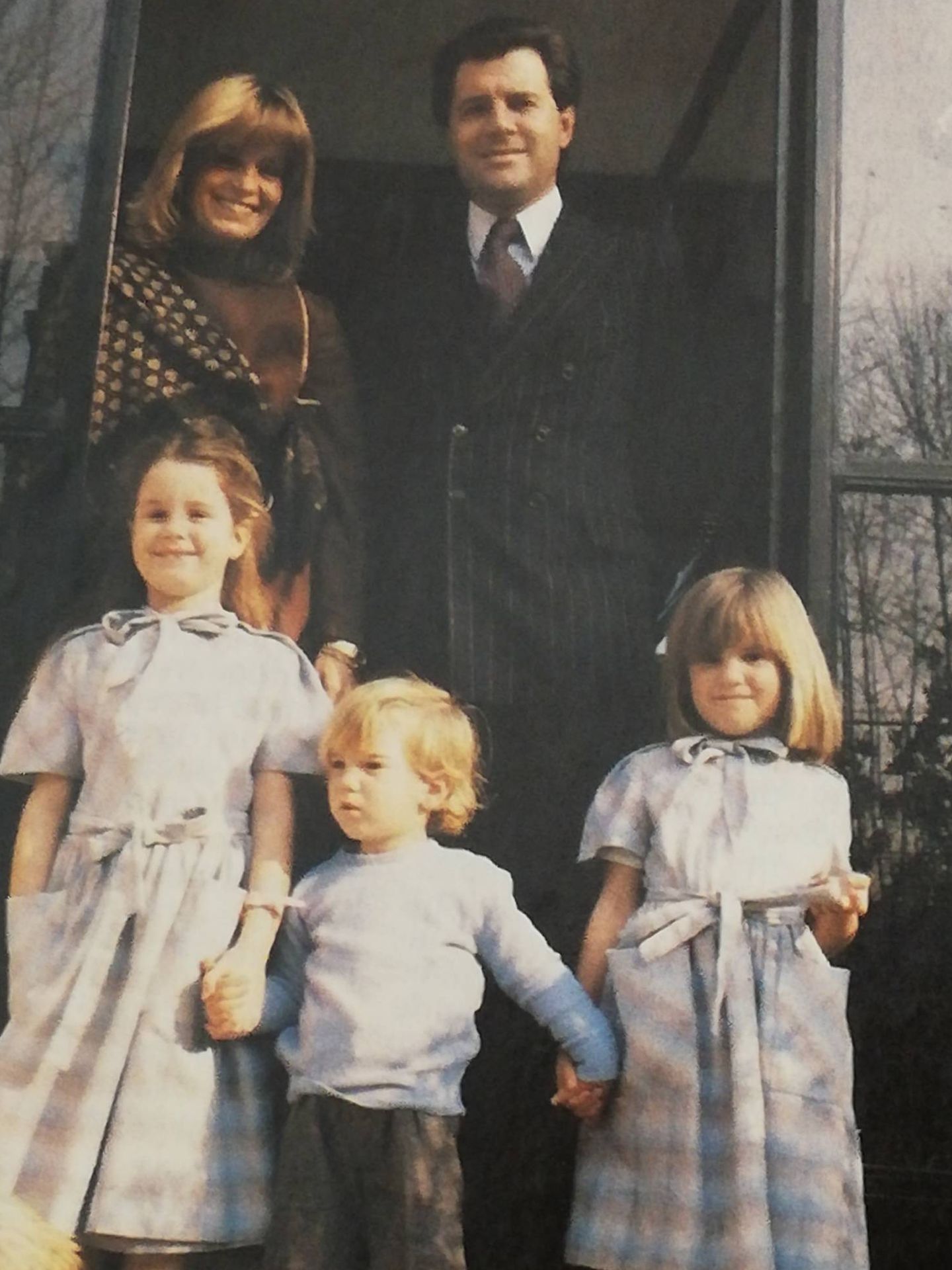 Beatrice con su familia en una imagen de archivo. (Paloma Barrientos)