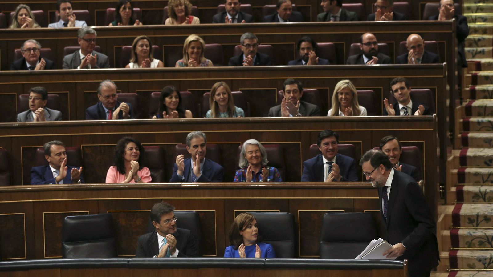 Foto: El presidente del Gobierno, Mariano Rajoy, en el Congreso de los Diputados. (Efe)