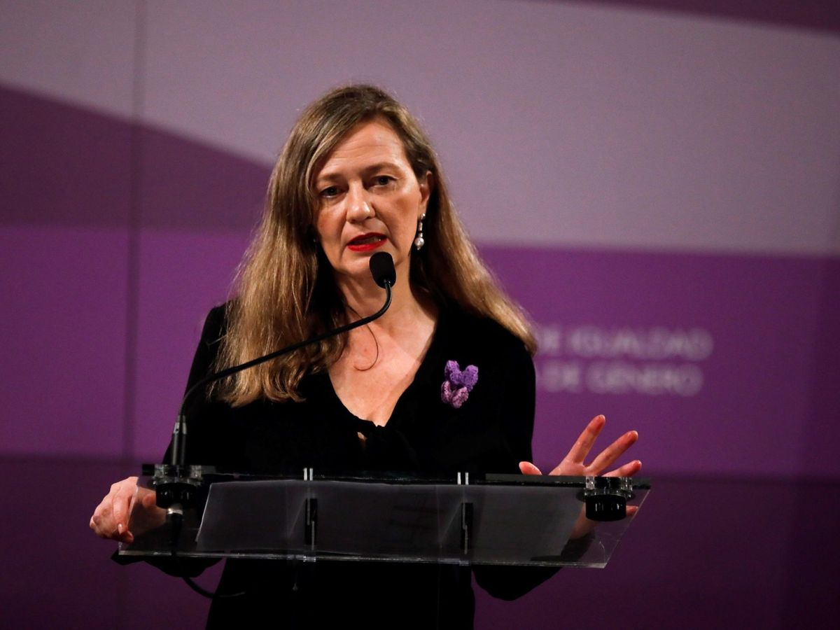 Foto: La Delegada del Gobierno Contra la Violencia de Género, Victoria Rosell. (EFE)