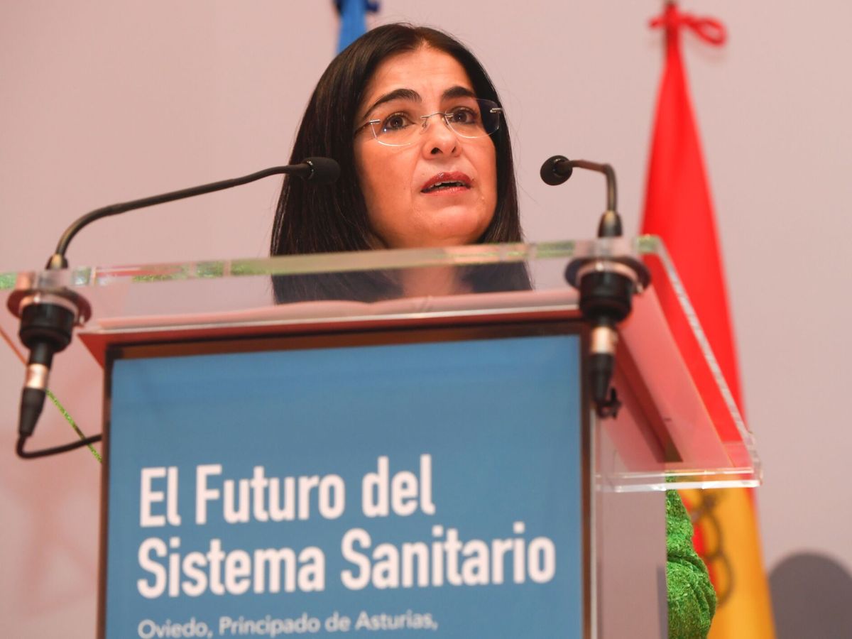 Foto: La ministra de Sanidad, Carolina Darias. (EFE/Eloy Alonso)