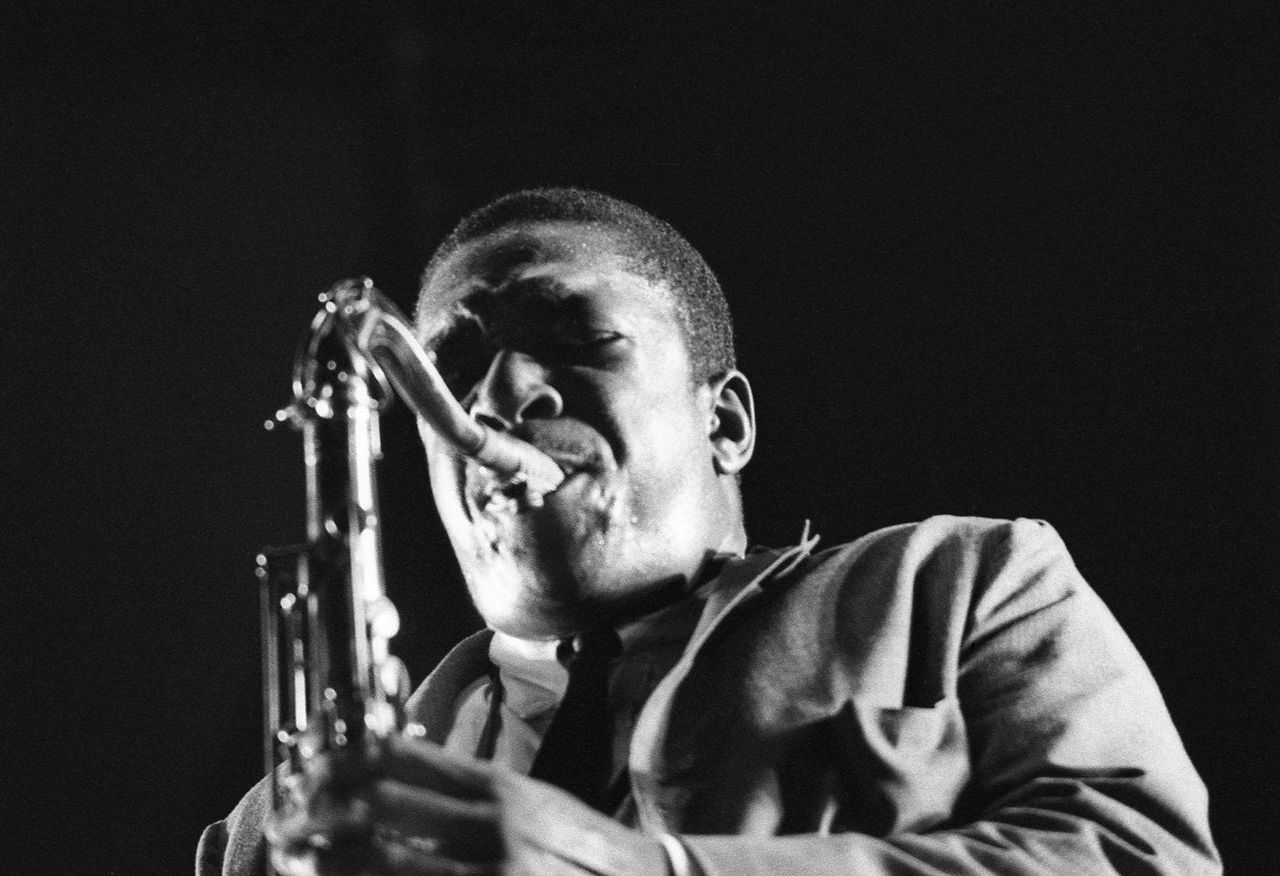 Fotografía de John Coltrane. ('Chasing Trane: The John Coltrane Documentary')
