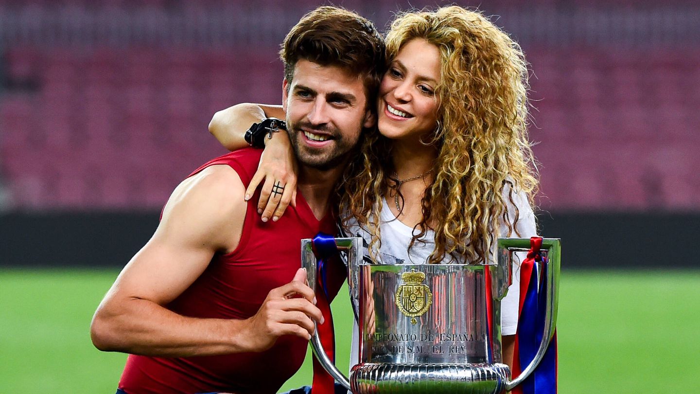 Shakira y Piqué en una imagen de archivo. (Getty)