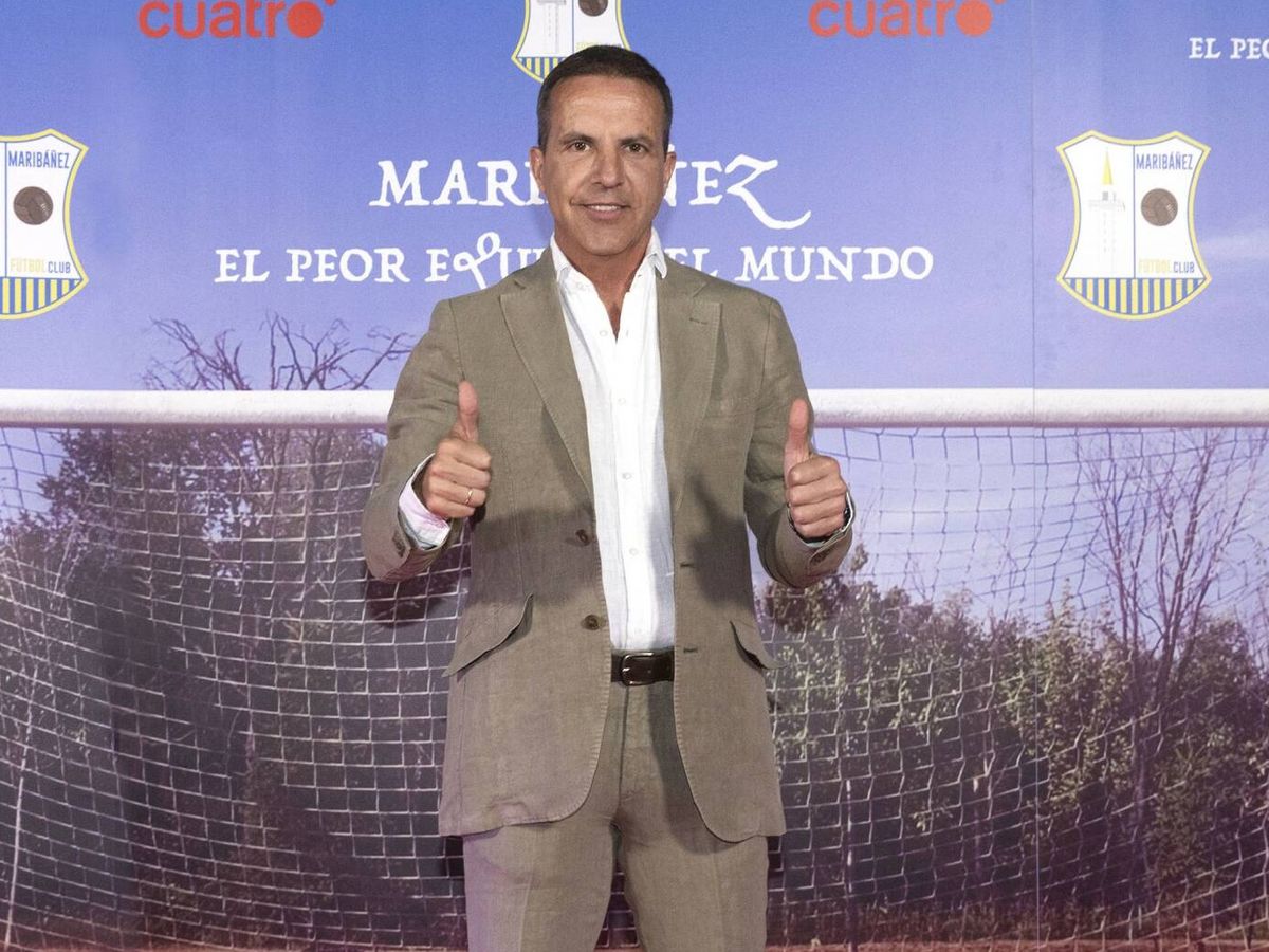 Foto: Cristóbal Soria en la presentación de 'Maribáñez'. (Mediaset España)