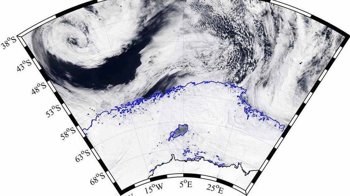 La misteriosa reaparición de un agujero gigante en la Antártida